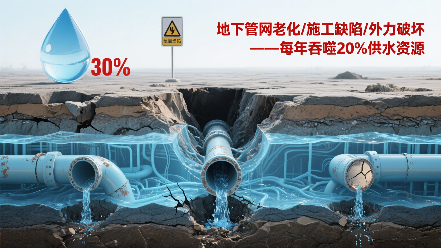 智能檢測技術(shù)守護城市“生命線”:供水管道安全運行新方案 智能檢測技術(shù)守護城市“生命線”:供水管道安全運行新方案